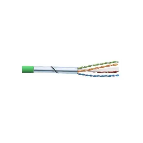 Promoción Corning CAT6A UTP LSZH 500 m Verde CPR Cca – Cable de alta categoría 6A