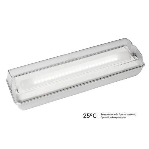 Última Versión LUMINARIA EMERGENCIA EUROPRISMA LED 240lm 1h PERMANENTE/NO PERMANENTE BLANCO