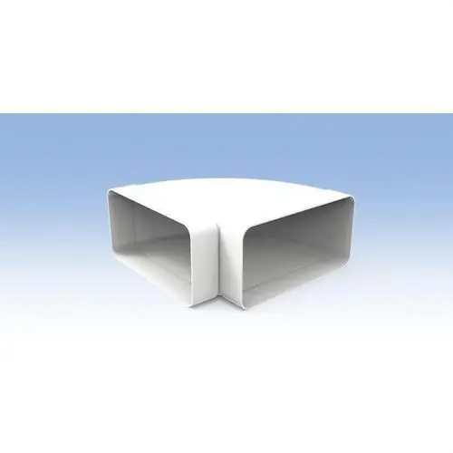 Rebajas CODO 90° RECTANGULAR HORIZONTAL 110x55mm