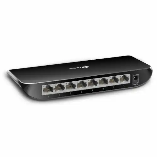 SWITCH GIGABIT DE 8 PUERTOS PARA SOBREMESA, 8 PUERTOS 10/100/1000M RJ4 Bestseller