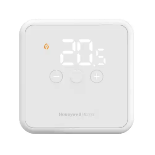 Marca Reconocida Termostato DT4 de Resideo, Cableado, Blanco