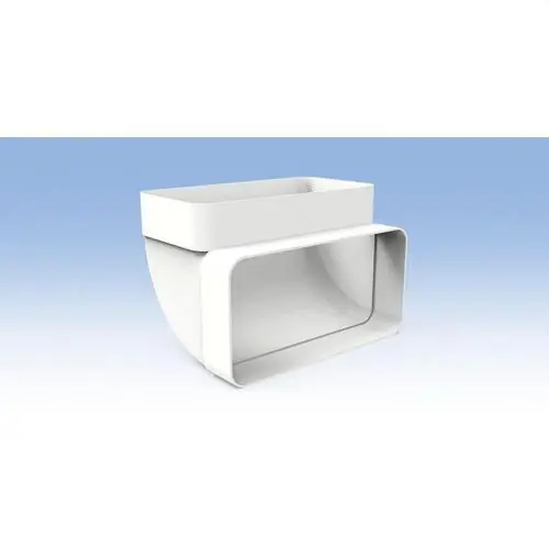 Comprar En Línea CODO 90° RECTANGULAR VERTICAL 110x55mm