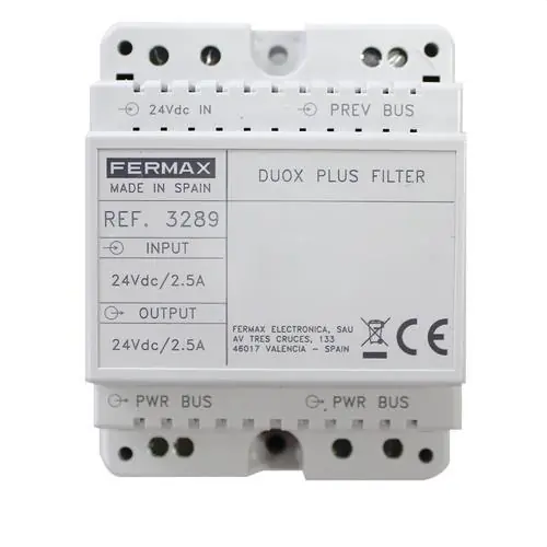FILTRO DUOX PLUS 24VDC CARRIL DIN-4 Precio Rebajado