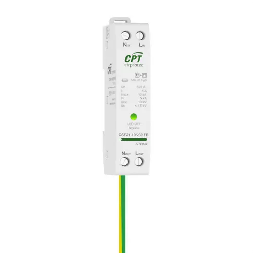 COMBI.DPS CONTRA SBT.TTAS.TIPO 2+3 CL.II+III 2P 10kA(8/20)10kV(UOC)230VAC 1 MOD. Precio Económico