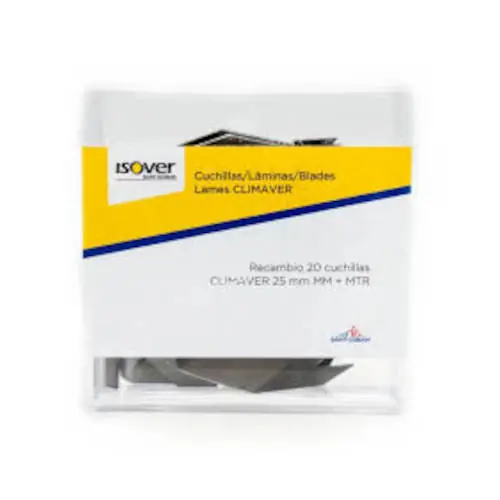 Última Versión CAJA RECAMBIO 20 CUCHILLAS CLIMAVER (25 MM)