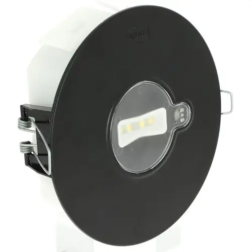 LUMINARIA DE EMERGENCIA URA SPOT PRO 350lm 1h PERMANENTE / NO PERMANENTE NEGRO Solo Por Tiempo Limitado