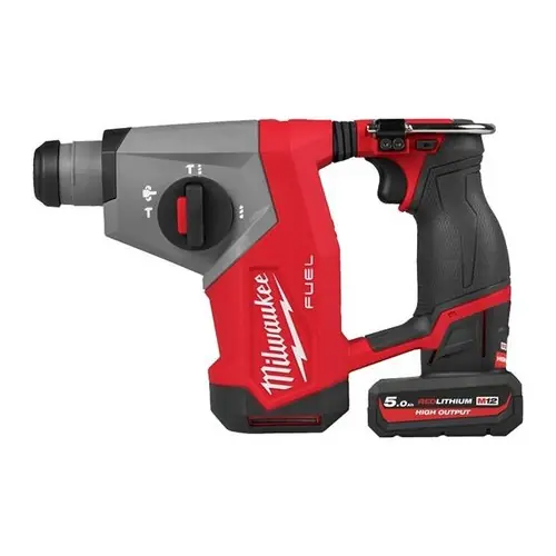 Martillo Rotativo Milwaukee M12 SDS-Plus con baterías y cargador M12FHAC16-502X Venta Final