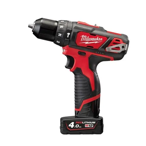 Súper Precio Taladro Percutor Subcompacto Milwaukee M12 38 Nm 2 velocidades M12BPD-402C