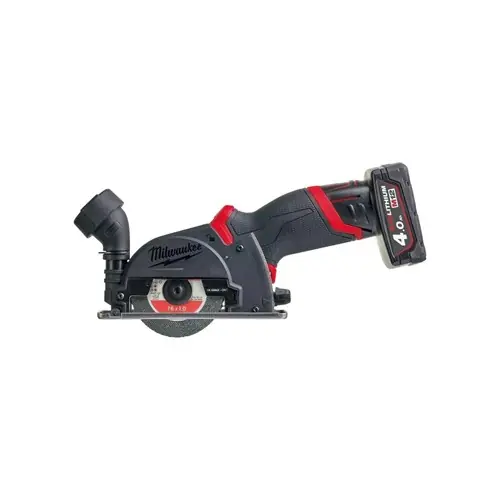Cortadora Multimaterial Subcompacta Milwaukee M12 FUEL 76 mm M12FCOT-422X Entrega Rápida