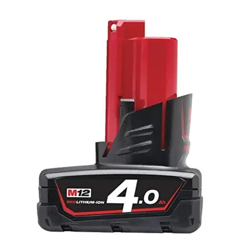 Milwaukee M12B4 Batería M12™ REDLITHIUM™ 4.0Ah Marca Reconocida