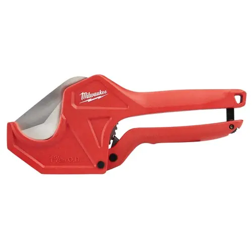 Mejor Precio Milwaukee Tijera Cortatubos PVC 42 mm con Carraca – Corte Limpio y Sin Esfuerzo