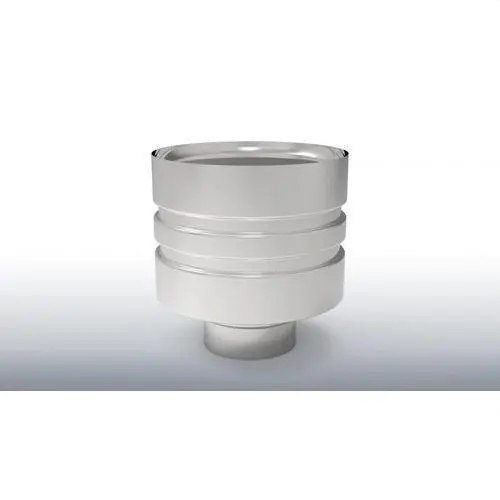Oferta De Temporada DEFLECTOR ANTIRREVOQUE DIÁMETRO 100 PARED SIMPLE INOXIDABLE 316