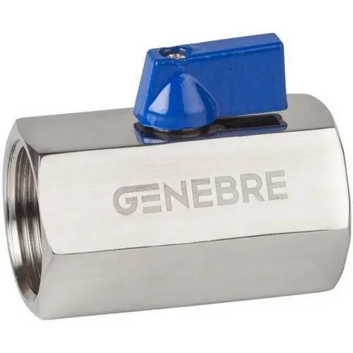 Precio Económico VÁLVULA ESFERA PASO REDUCIDO H-H-1/2" DIN 259 INOXIDABLE