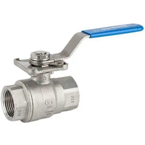 VÁLVULA ESFERA PASO TOTAL 1.1/2" PALANCA 2 PIEZAS INOXIDABLE Gran Oferta