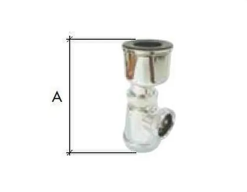 Oferta Limitada SIFÓN BOTELLA CORTO C-38-C DIÁMETRO 1.1/2"-40 CON ADAPTADOR PARA URINARIO CROMO