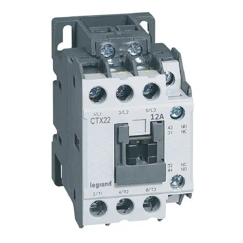 CONTACTOR CTX 3P 12A 1NO 1NC 230V CORRIENTE ALTERNA Envío Inmediato