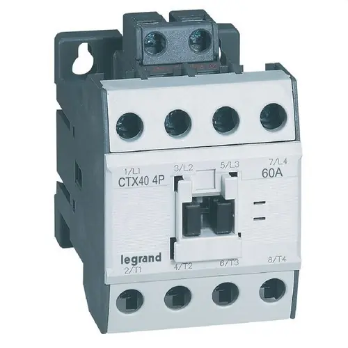 CONTACTOR CTX 4P 60A AC1 230V CORRIENTE ALTERNA Devolución Gratuita