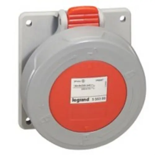 Compra Ahora BASE CUADRADA 32A 3P + TT 415V IP67