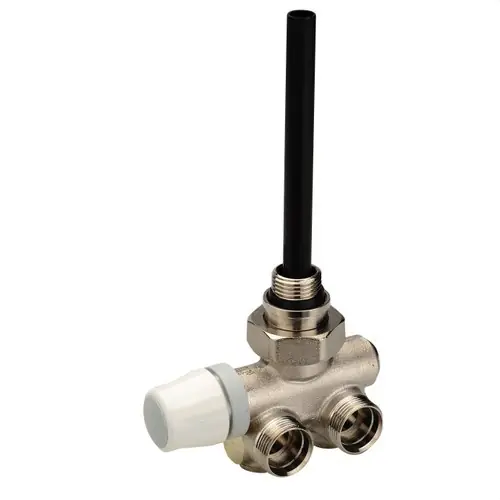 VÁLVULA TERMOSTÁTICA PARED DERECHA 1/2" MANETA MANUAL Venta Final
