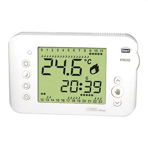 Oferta Especial CRONOTERMOSTATO MIRUS SEMANAL 3 TEMPERATURAS DISPLAY BACK LIGHT