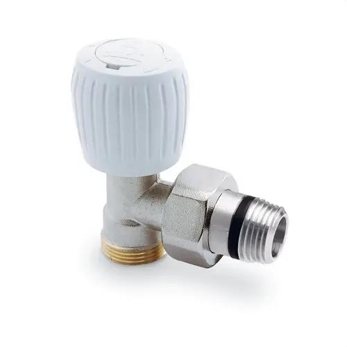 Envío Inmediato VÁLVULA MANUAL BITUBO ESCUADRA SIMPLE REGLAJE 3/8" CONEXIÓN M ESCUADRA