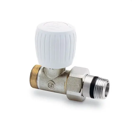 VÁLVULA MANUAL BITUBO RECTA SIMPLE REGLAJE 3/8" CONEXIÓN M RECTA Rebajas