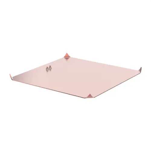 Certificado PLACA TOMA TIERRA COBRE 500x500x2mm
