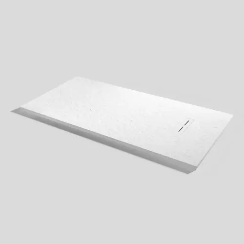 Plato ducha pizarra 160x80 cm blanco extraplano Compra Ahora