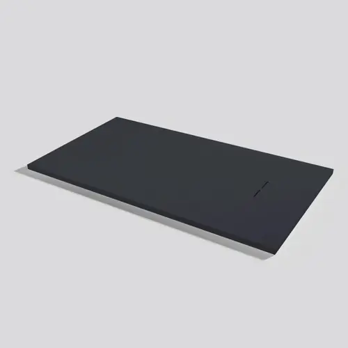 Plato ducha pizarra 160x90 cm negro extraplano Precio Económico