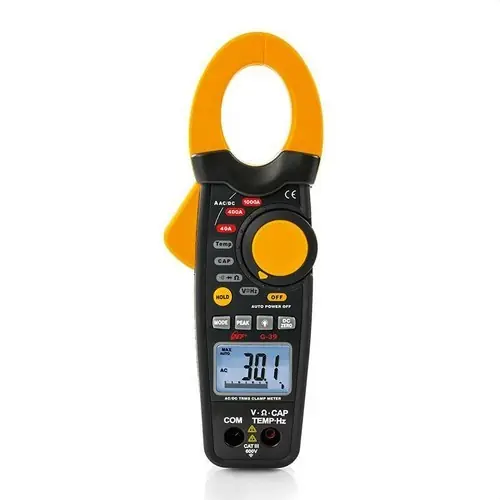 Compra Hoy PINZA AMPERIMÉTRICA NUMERO DIGITAL G39 1000A CA/CC TRMS