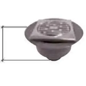 CALDERETA SIFÓNICA C-220-L 100x100 50/40 SALIDA VERTICAL REJILLA INOXIDABLE Últimas Unidades