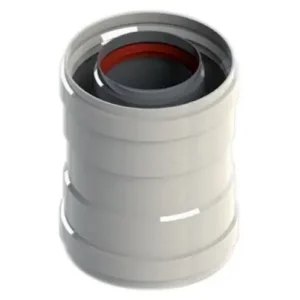Precio De Fábrica MANGUITO UNIÓN TUBOS H-H DIÁMETRO 132mm ALUMINIO BLANCO