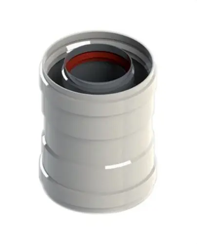 Precio De Fábrica MANGUITO UNIÓN TUBOS H-H DIÁMETRO 132mm ALUMINIO BLANCO
