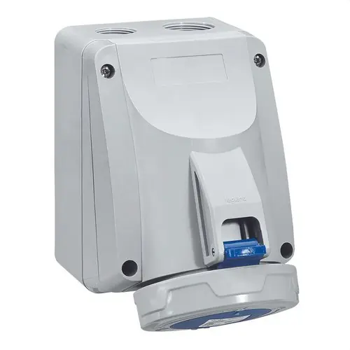 BASE SUPERCOMPACTA 32A 2P + TT 250V IP67 Pago Seguro