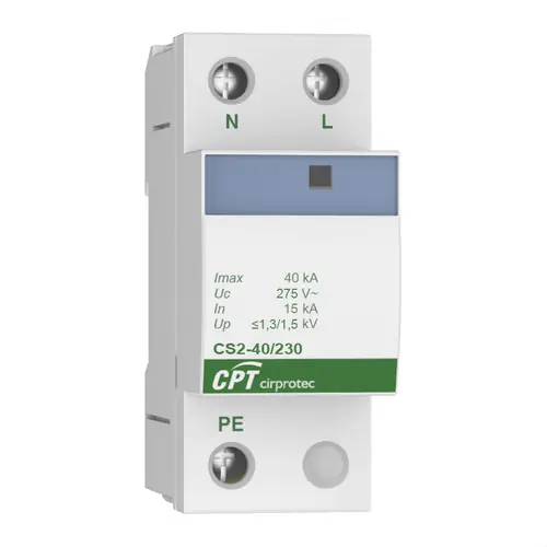 PROTECTOR BIPOLAR tipo-2 40kA 230V CON IR Y MONOFÁSICO Promoción