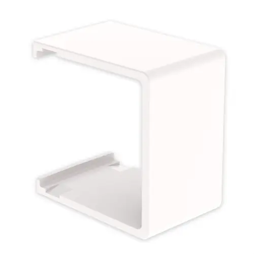 Alta Calidad PIEZA UNIÓN U23X 35x35 CUBRE PROTEGE LOS TUB.INST.CLIMATIZ.BL RAL9010