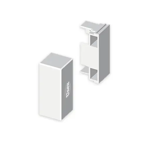 Popular TAPA FINAL 10x22 U42X BLANCO NIEVE