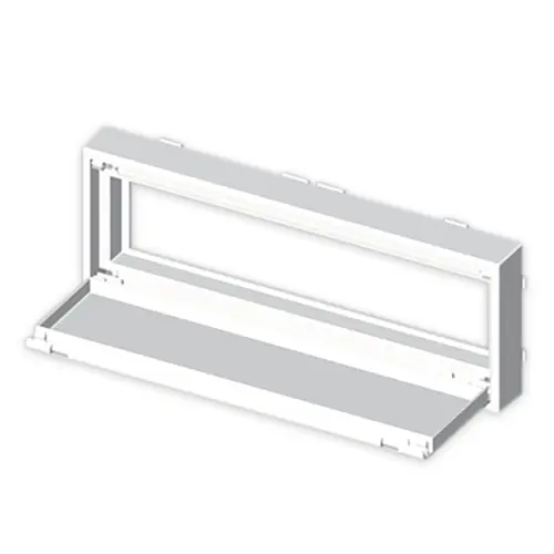 PLACA PARA MECANISMO SOBRE RAIL DIN PVC U24X BLANCO NIEVE Ordenar Ahora Mismo