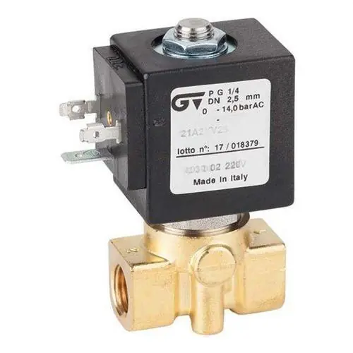 ELECTROVÁLVULA 2 VÍAS CERRADO DIRECTO 1/4" BOBINA 8W Oferta Limitada