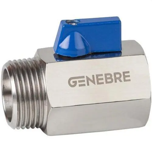 VÁLVULA ESFERA PASO REDUCIDO M-H-1/4" MANDO MANUAL INOXIDABLE Precio Económico