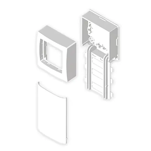 Precio De Fábrica ADAPTADOR PARA 1 MECANISMO SIMON U24X PVC BLANCO NIEVE