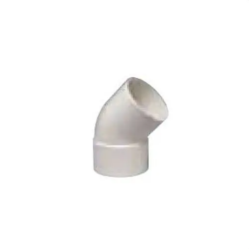 Precio Rebajado CODO 45° BAJANTE M-H BCMH-107 DIÁMETRO 80 BLANCO