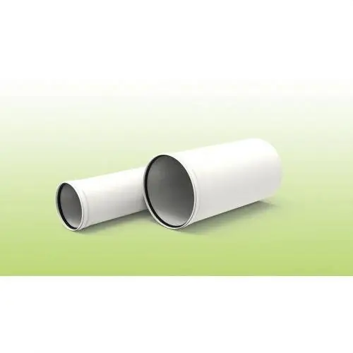 TUBO CHIMENEA M-H DIÁMETRO 160 500mm POLIPROPILENO BLANCO Venta Final