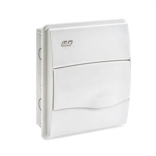CAJA ORO 8 MÓDULOS PUERTA OPACA AUTOEXTINGUIBLE DE COLOR BLANCO Devolución Gratuita