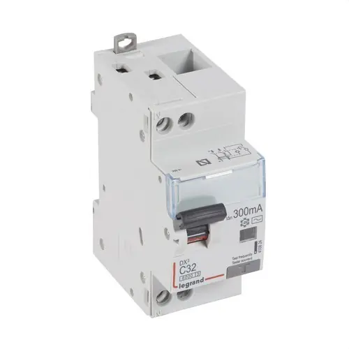 MAGNETOTÉRMICO DIFERENCIAL DX3 P + N 300mA C32 Solo Por Tiempo Limitado