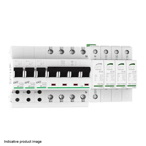 Precio Económico CONJUNTO PROTECTOR SOBRETENSIÓN 4MP-25 77706375 + PSC4-12,5/400 TT 77738405