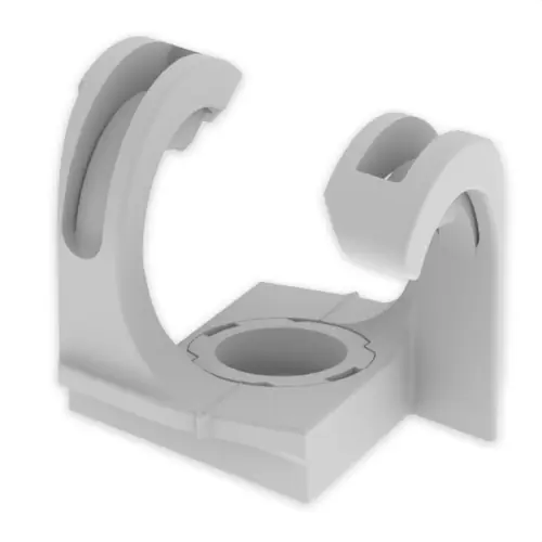 ABRAZADERA U23X 35x35 P/ATAR TUB.DES.INST.CLIMATIZ.GR RAL7035 Popular