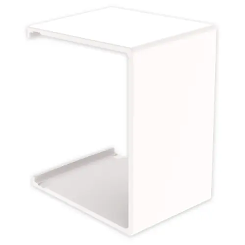 PIEZA UNIÓN U23X 60x75 CUBRE PROTEGE LOS TUB.INST.CLIMATIZ.BL RAL9010 Compra Ahora