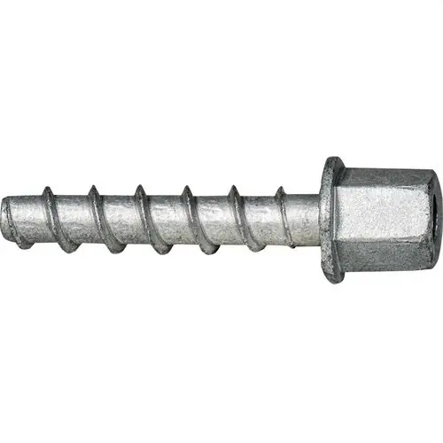 TORNILLO DIRECTO A HORMIGÓN BTS H 6-35 MANGUITO M8 GRIS CINCADO ALUMINIO Descuento