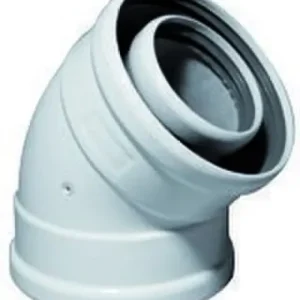 Precio De Oferta CODO 45º H-H ALUMINIO DIÁMETRO 80
